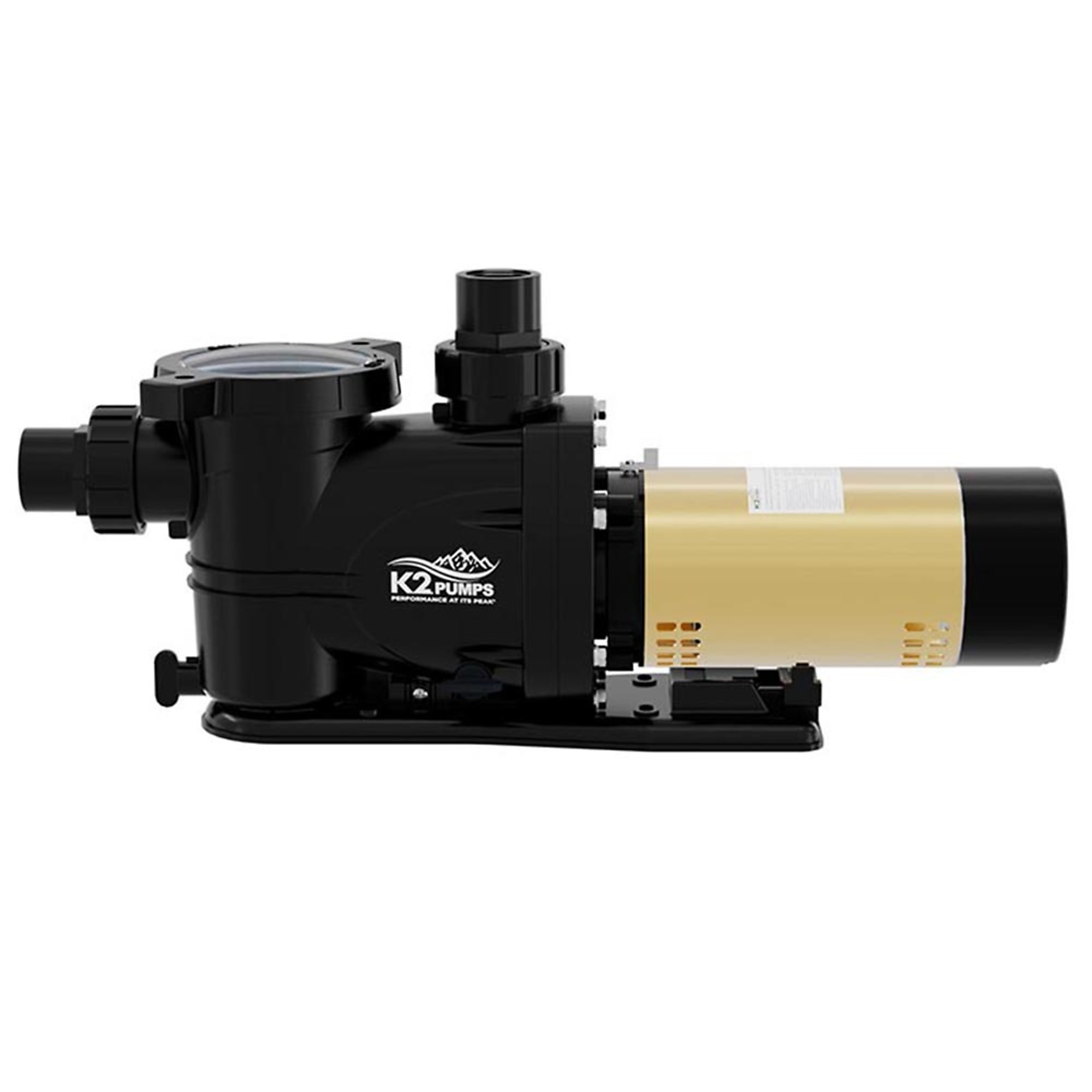K2 1.5 HP Inground or Aboveground Two-Speed Pool Pump, Max. Flow 96 GPH, Horsepower 1.5 HP, Port Size 1.5 in, Model# PPI15001SPK